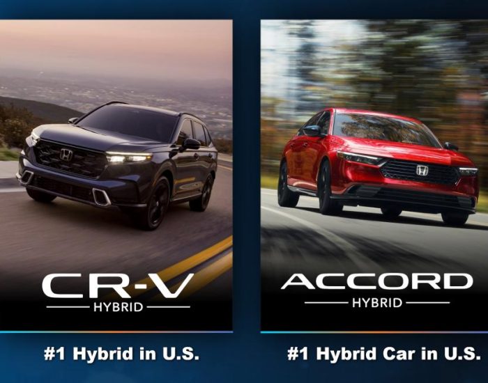 Honda Achieves Record Electrified Sales in 2023 with America’s Top-Selling Hybrid-Electric Models